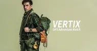 Climber wearing a COROS VERTIX watch