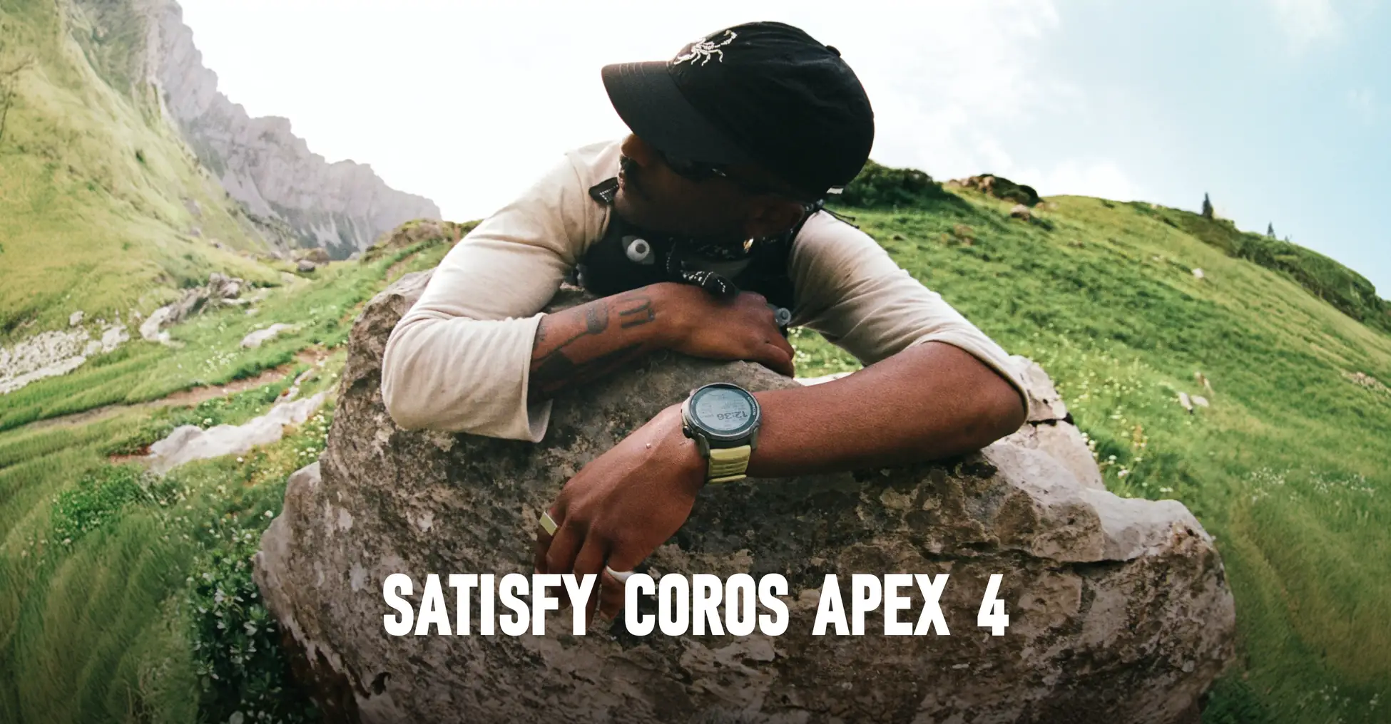 SATISFY | COROS、限定コラボレーションモデル「SATISFY COROS APEX 4」を発表