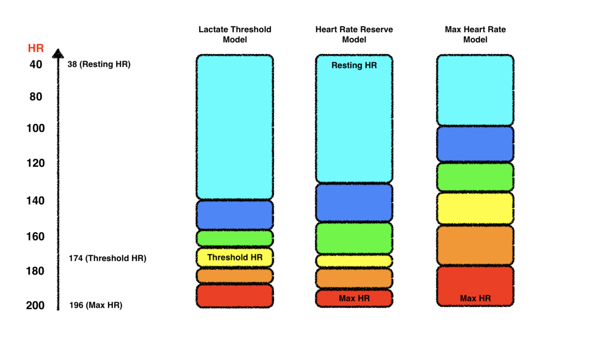 COROS Heart Rate Zone Models