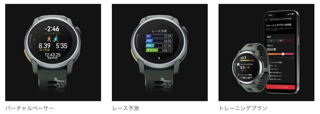 COROSのトレーニングソリューションもアップデート
